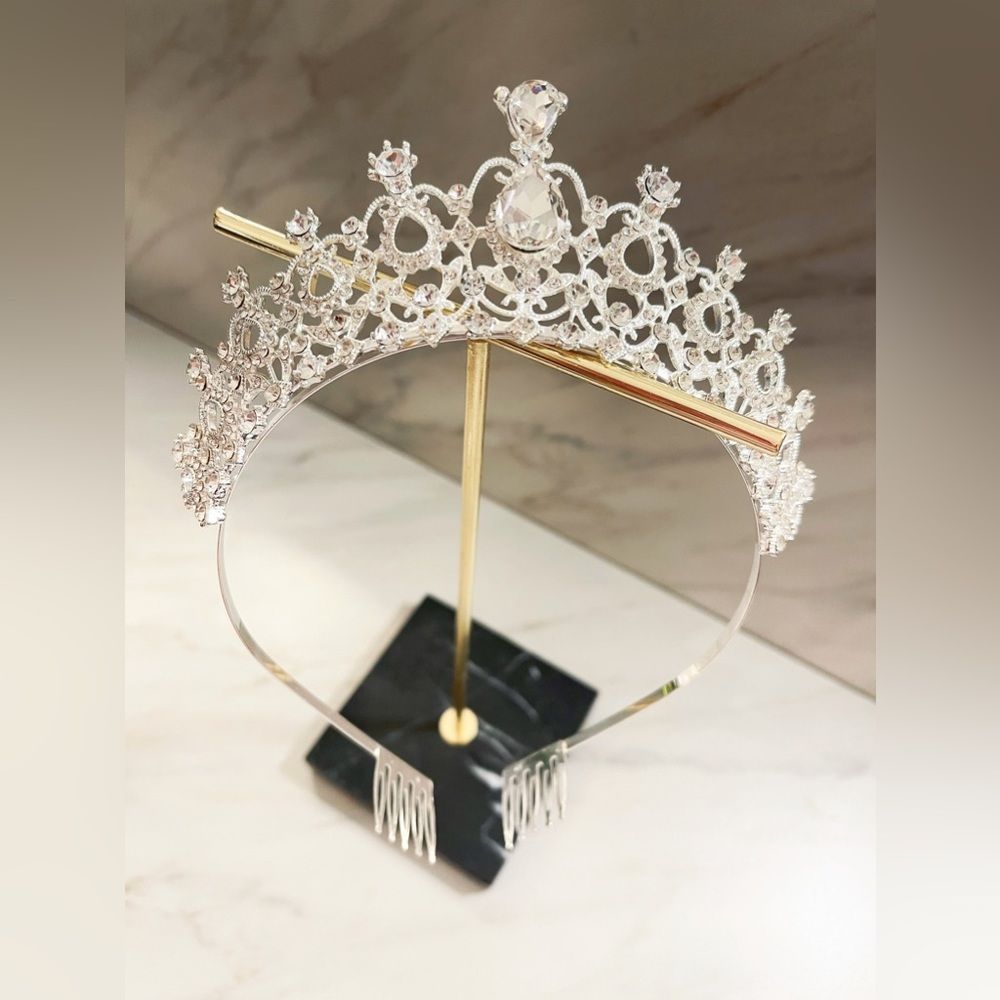 Marquise Rhinestones Tiara